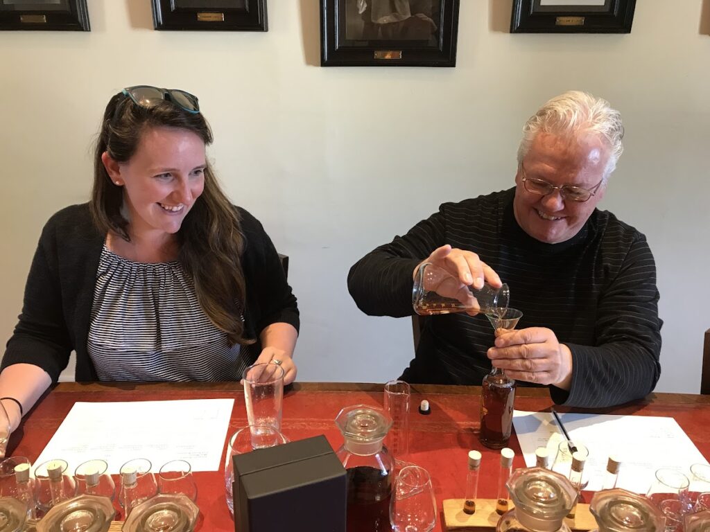 Tasting and mixing your own whisky makes Scotland worth visiting.