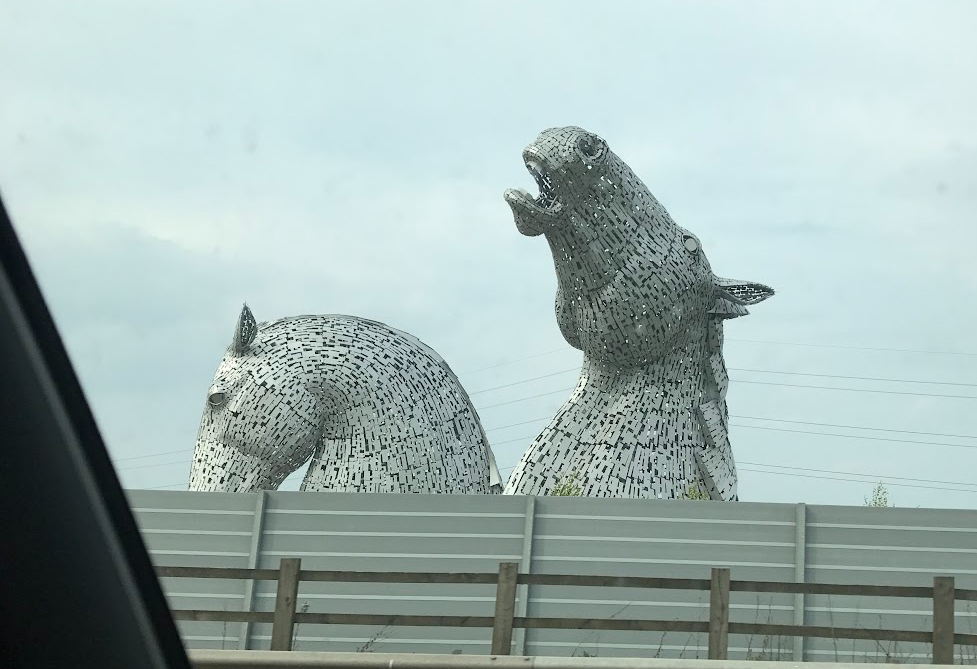 Scotland's legends make it so magical and worth visiting. Keep an eye out for these kelpies.